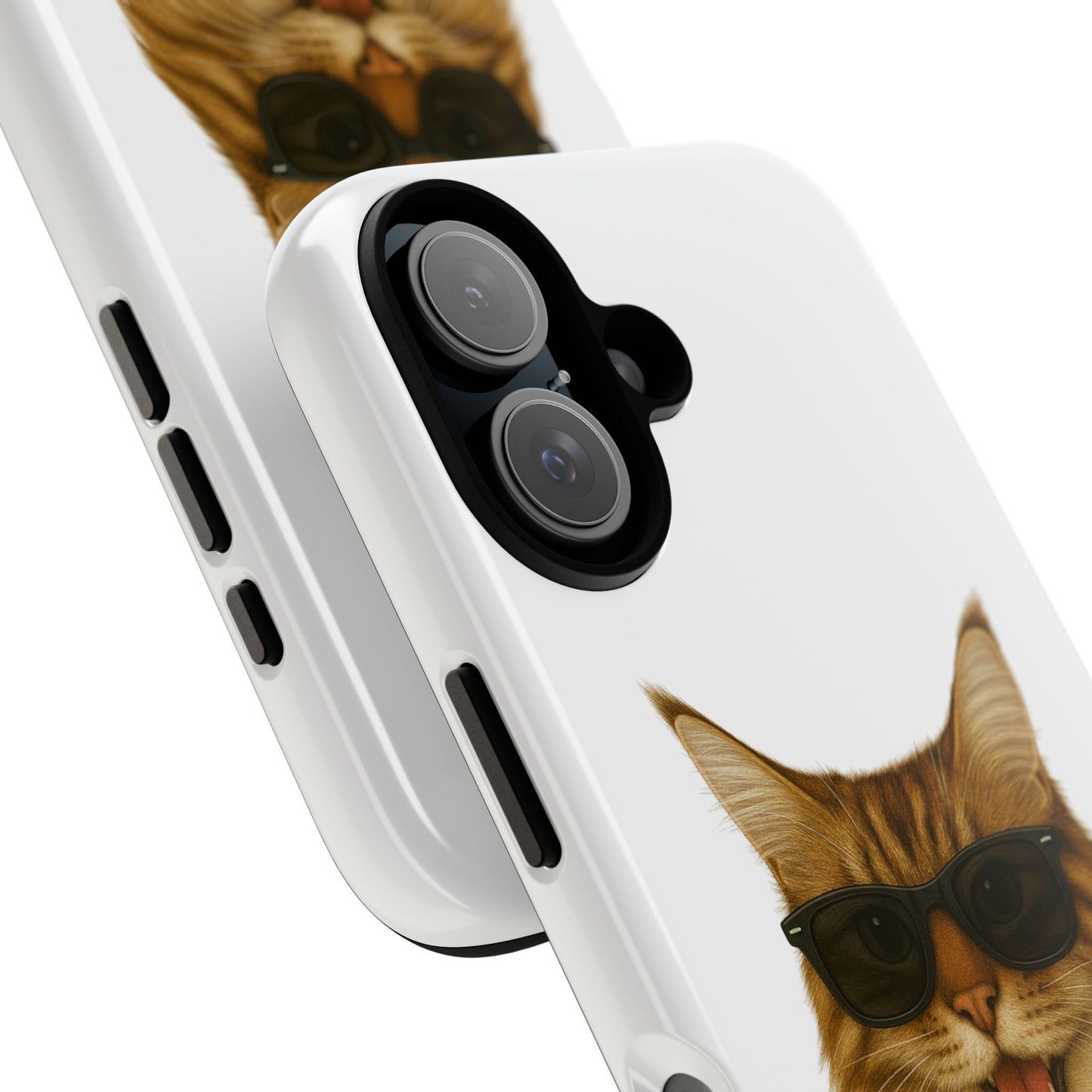 Maine Coon Wearing Sunglasses - Tough Phone Case