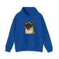Siamese Cat Wearing Sunglasses - Adult Hoodie