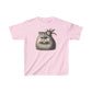 Persian Cat Wearing Fascinator Hat Youth T-Shirt - Too Cute Pets