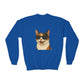 Calico Domestic Shorthaired Cat Wearing Sunglasses - Youth Sweatshirt