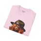 Dashing Vizsla Wearing A Campaign Hat- Adult T-Shirt - Too Cute Pets