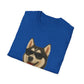Siberian Husky Wearing Sunglasses - Adult T-Shirt