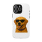 Golden Retriever Wearing Sunglasses - Tough Phone Case