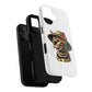 Bengal Cat Wearing a Safari Hat - Tough Phone Case