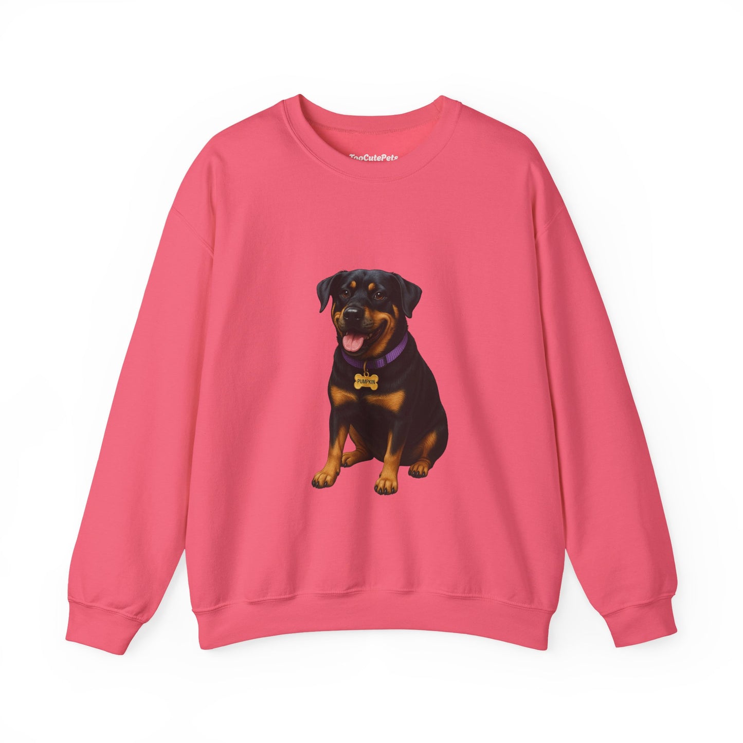 Rottweiler Lab Mix Pumpkin Sweatshirt