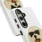 Maltese Wearing Sunglasses - Tough Phone Case