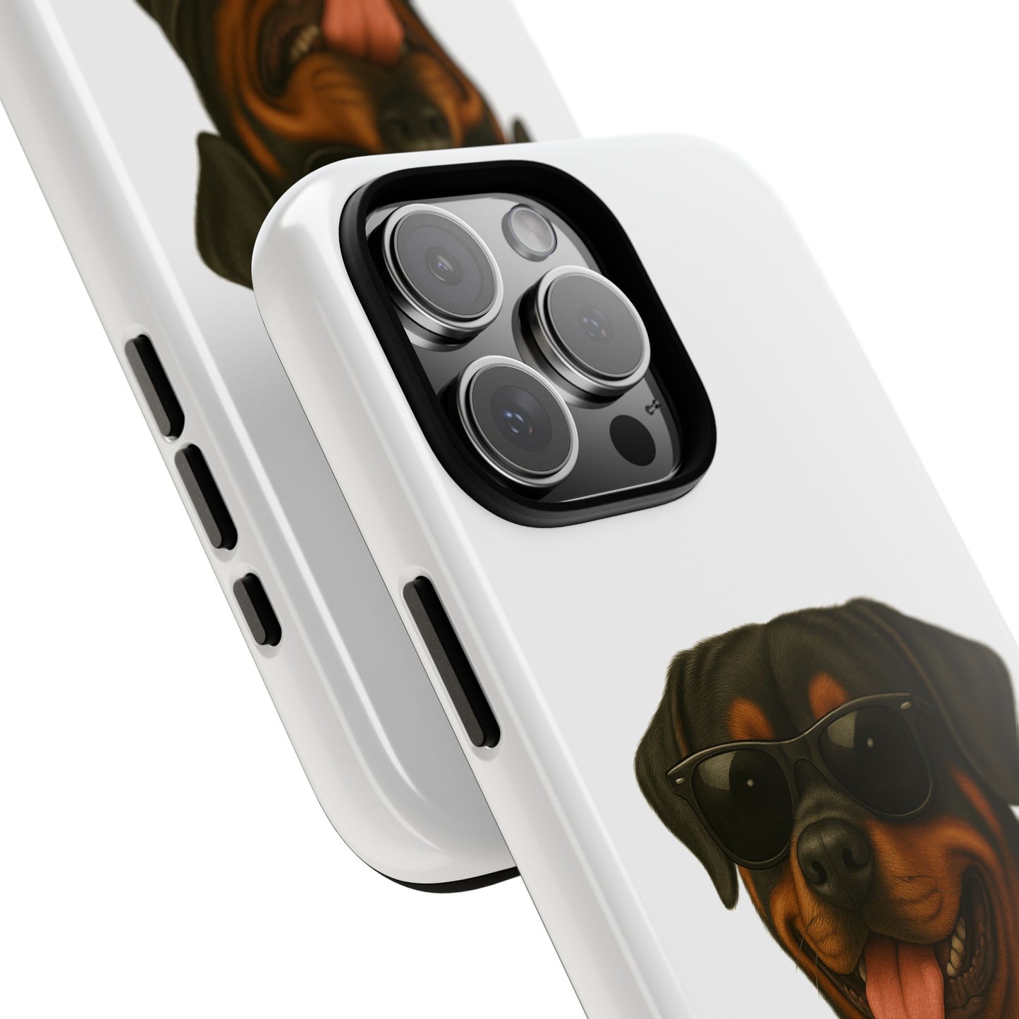 Rottweiler Wearing Sunglasses - Tough Phone Case