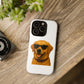 Golden Retriever Wearing Sunglasses - Tough Phone Case