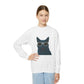 Russian Blue Cat Wearing Sunglasses - Youth Sweatshirt