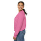 Husky in Fur Trappers Hat - Adult Crewneck Sweatshirt - Too Cute Pets