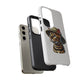 Bengal Cat Wearing a Safari Hat - Tough Phone Case