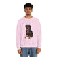 Rottweiler Lab Mix Pumpkin Sweatshirt