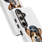 Corgi Wearing a Conductor's Hat - Tough Phone Case
