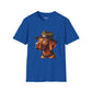 Dashing Vizsla Wearing A Campaign Hat- Adult T-Shirt - Too Cute Pets