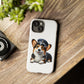 Corgi Wearing a Conductor's Hat - Tough Phone Case