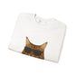 Maine Coon Wearing Sunglasses - Adult Crewneck Sweatshirt