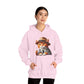 Tabby Cat in Fedora & Suit – Adult Unisex Hoodie