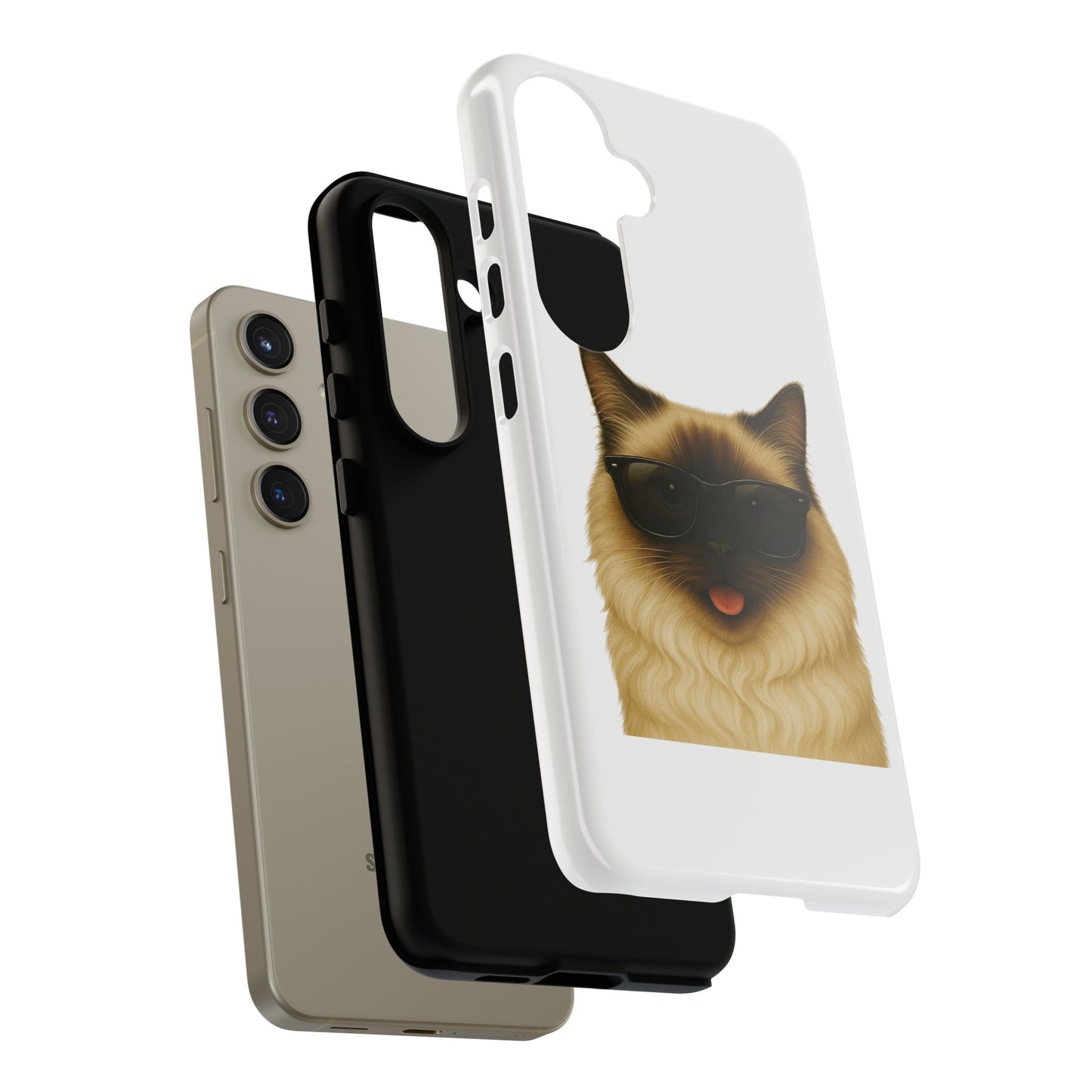Ragdoll Cat Wearing Sunglasses - Tough Phone Case