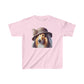 Collie In Cloche Hat  - Youth T-Shirt - Too Cute Pets