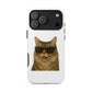 Siberian Cat Wearing Sunglasses - Tough Phone Case