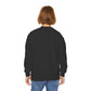 Airedale Terrier Wearing Tweed Flat Cap (Black & White) Youth Crewneck Sweatshirt - Too Cute Pets