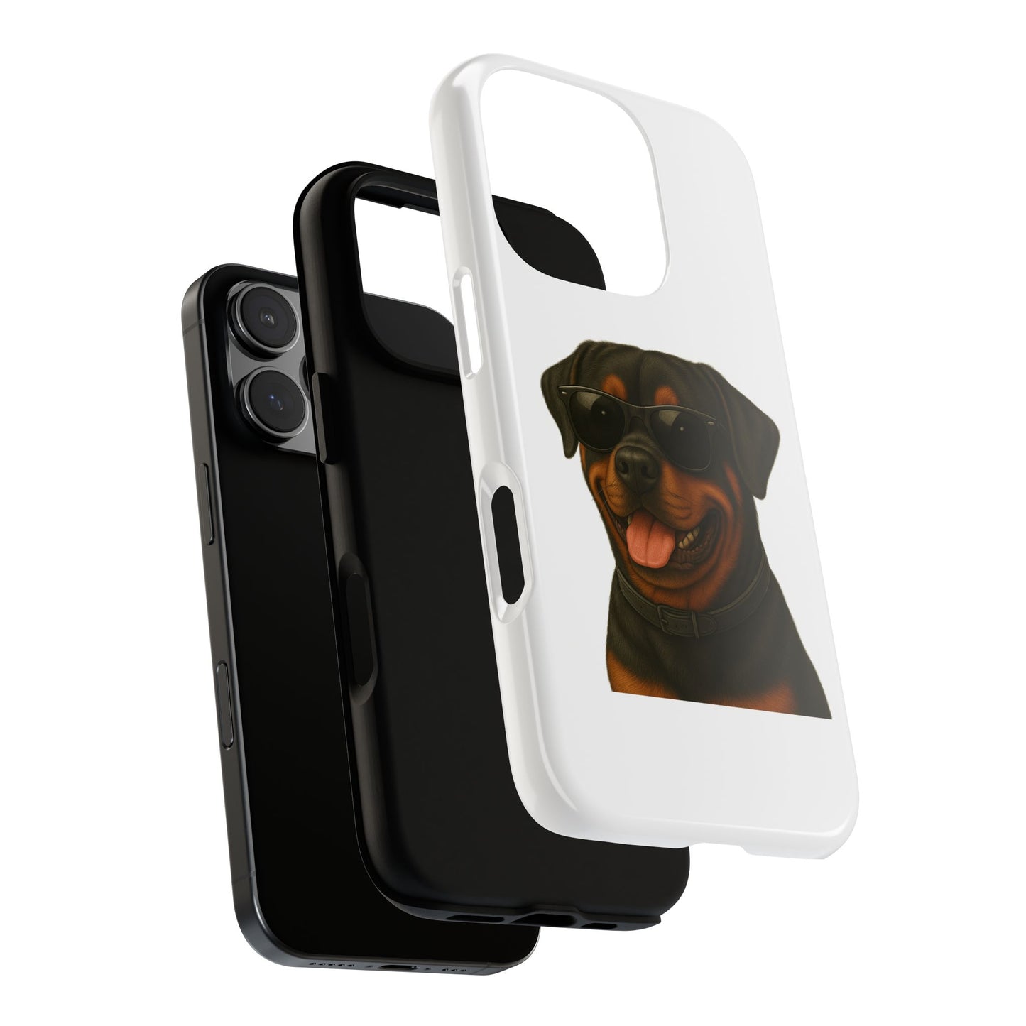 Rottweiler Wearing Sunglasses - Tough Phone Case