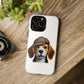 Beagle Wearing a Deerstalker Hat - Tough Phone Case