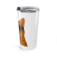 Orange Tabby Cat Wearing Sunglasses - 20oz Tumbler