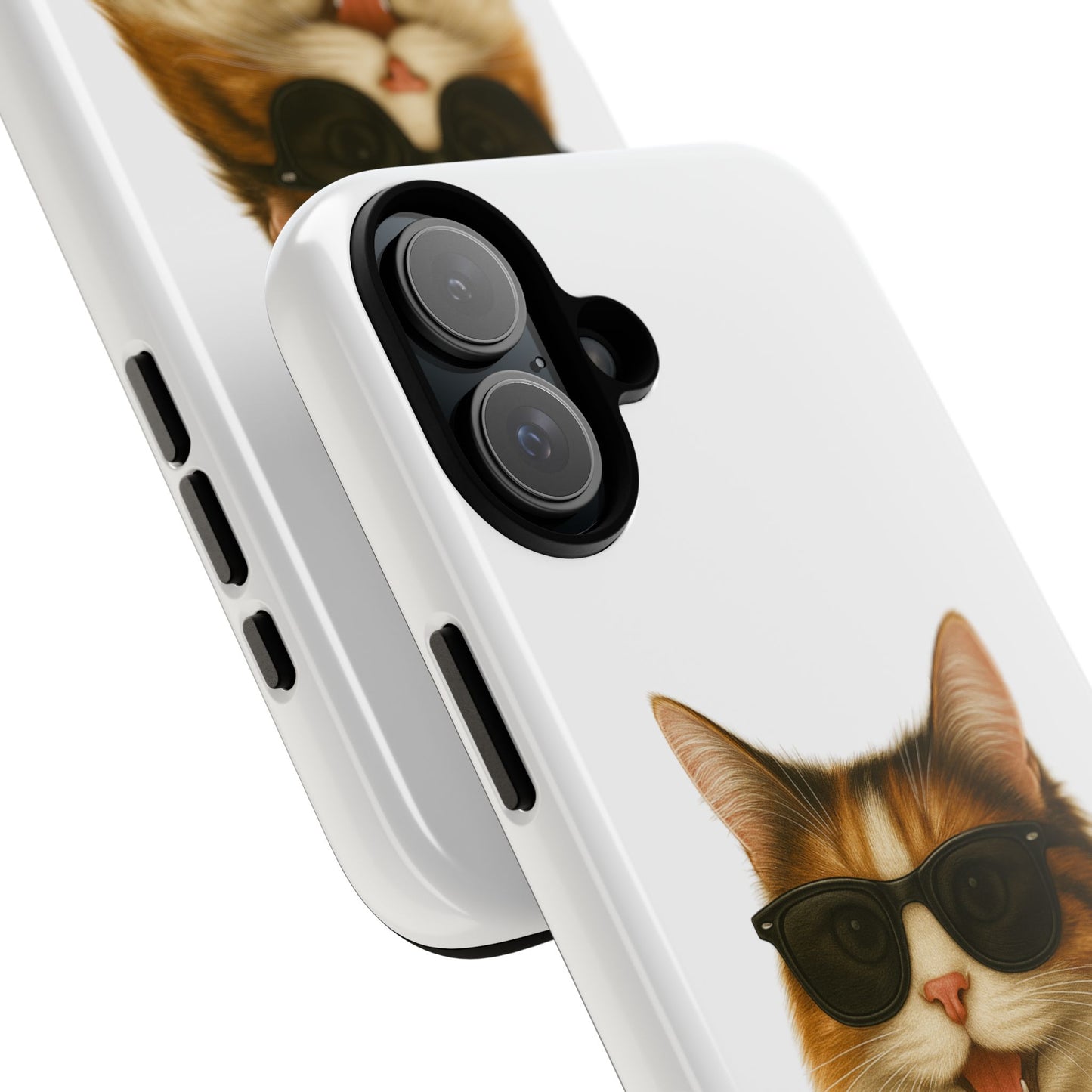 Calico Cat Wearing Sunglasses - Tough Phone Case