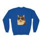 Domestic Longhaired Calico Cat Wearing Sunglasses - Youth Sweatshirt