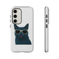 Russian Blue Cat Wearing Sunglasses - Tough Phone Case