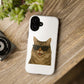 Siberian Cat Wearing Sunglasses - Tough Phone Case