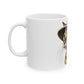 Bengal Cat Wearing a Safari Hat - Ceramic Mug
