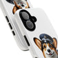 Corgi Wearing a Conductor's Hat - Tough Phone Case