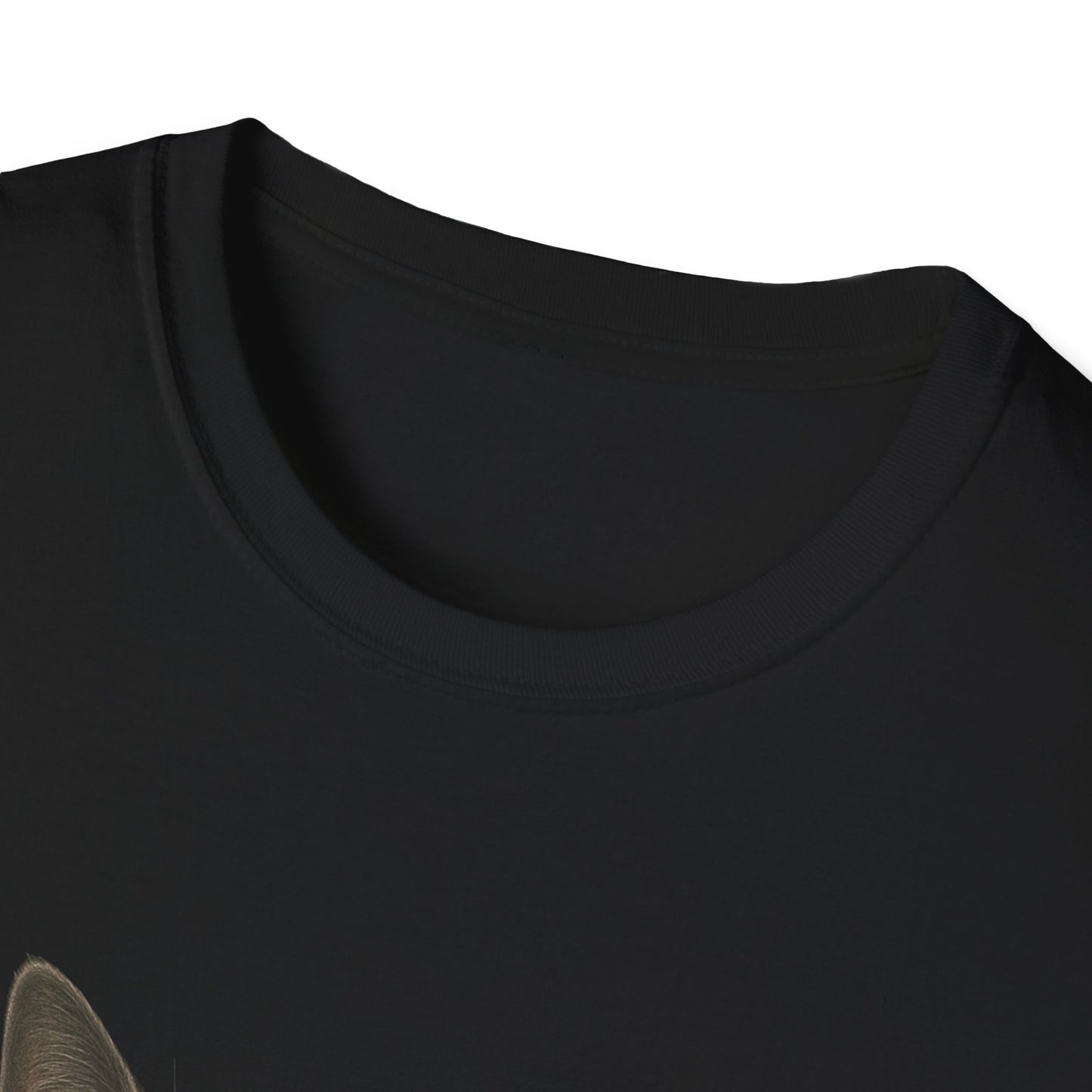 Gray Cat Wearing Sunglasses - Adult T-Shirt