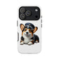Corgi Wearing a Conductor's Hat - Tough Phone Case