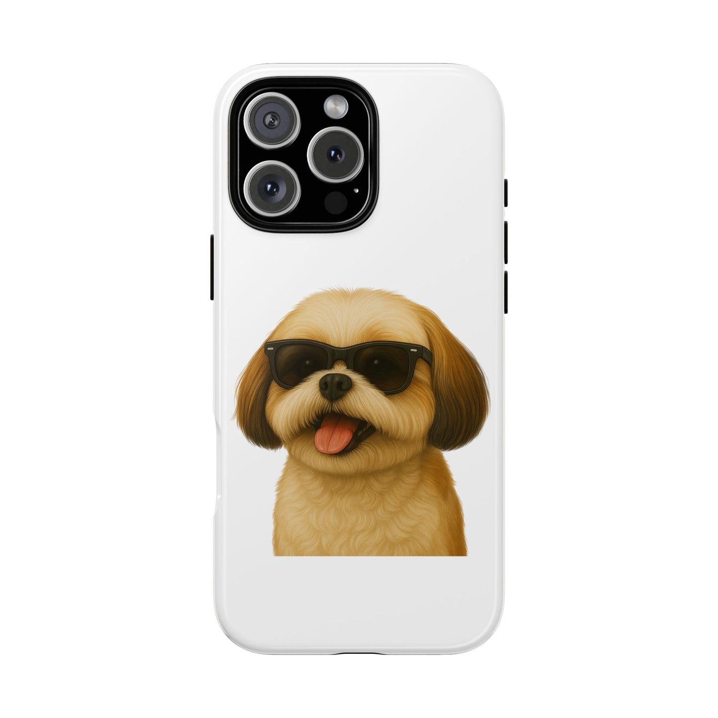 Shih Tzu Wearing Sunglasses - Tough Phone Case