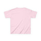 Calico Shorthair Cat Wearing Sunglasses Kids Tee