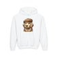 Golden Retreiver Wearing Newsboy Hat - Hooded Youth Sweatshirt - Too Cute Pets