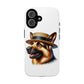 German Shepherd Wearing a Boater Hat - Tough Phone Case