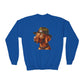Vizsla Wearing Campaign Hat - Youth Sweatshirt - Too Cute Pets