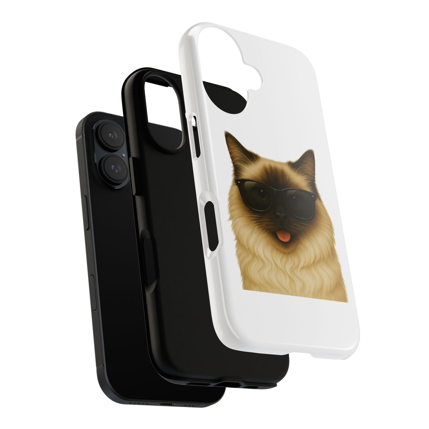 Ragdoll Cat Wearing Sunglasses - Tough Phone Case