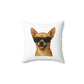 Chihuahua Wearing Sunglasses - Throw Pillow