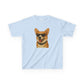 Pembroke Welsh Corgi Wearing Sunglasses - Kids Tee