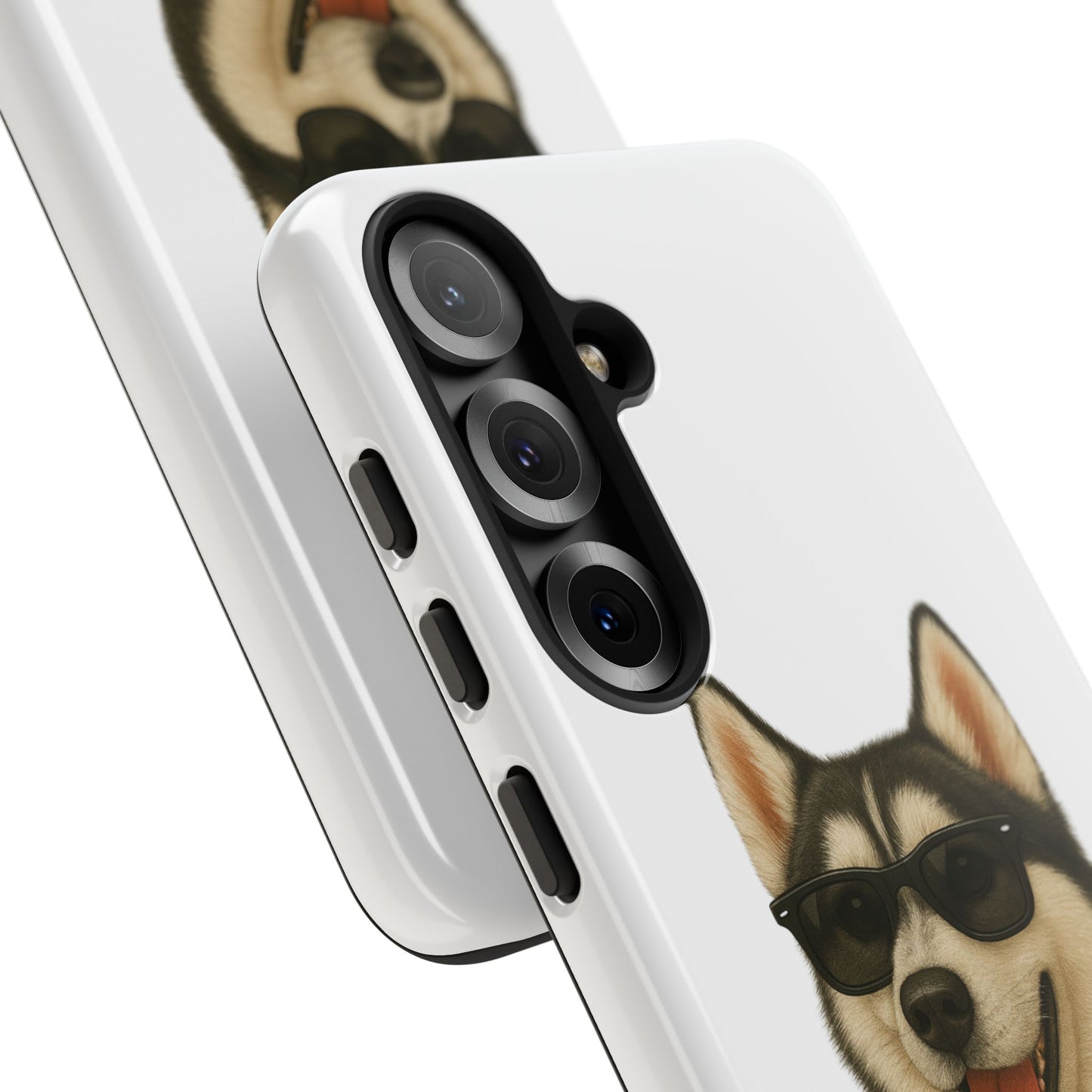 Siberian Husky Wearing Sunglasses - Tough Phone Case