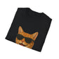 Orange Tabby Cat Wearing Sunglasses - Adult T-Shirt