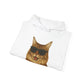 Maine Coon Wearing Sunglasses - Adult Hoodie