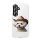Maltese Wearing a Cowgirl Hat - Tough Phone Case