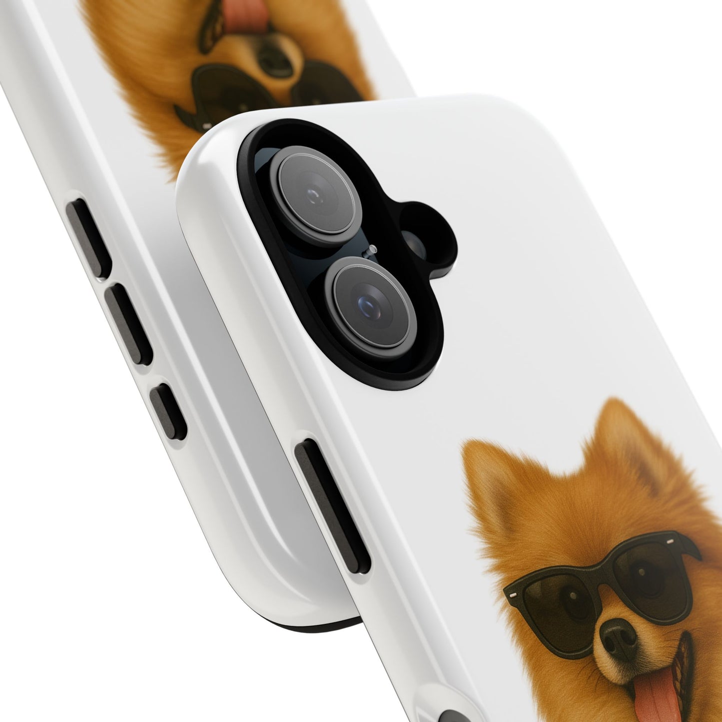 Pomeranian Wearing Sunglasses - Tough Phone Case