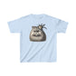 Persian Cat Wearing Fascinator Hat Youth T-Shirt - Too Cute Pets
